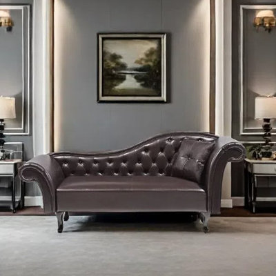 Chaise longue classique, confortable et décontractée