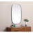 Sabine Metal Curved Oval Wall Mirror-1451160150-1451160141