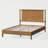 Ethan Solid Wood Platform Bed with Headboard, Rustic Bed Frame-652529527-620431629