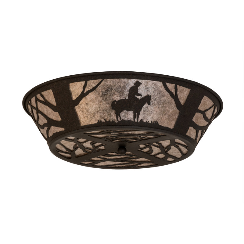 Cowboy 4 - Light Flush Mount