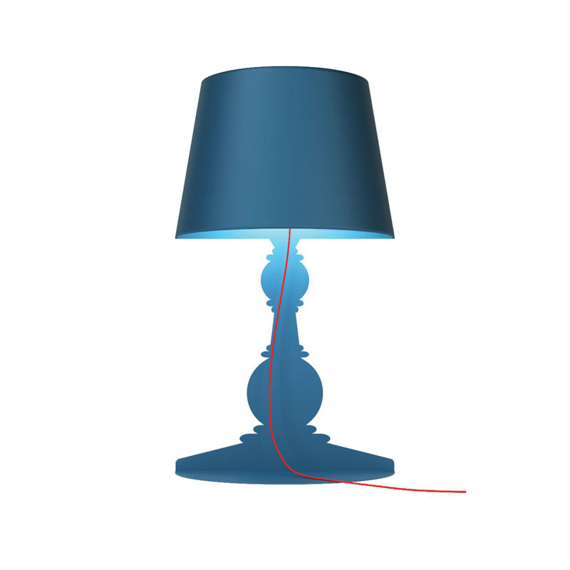 Adilyne Table Lamp, Classic Blue, 70cm H x 40cm W x 19cm D