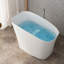 Forma 51'' Japanese Freestanding Tub Solid Surface Deep Soaking Bathtub-115802080