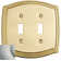 2-Gang Toggle Light Switch Wall Plate