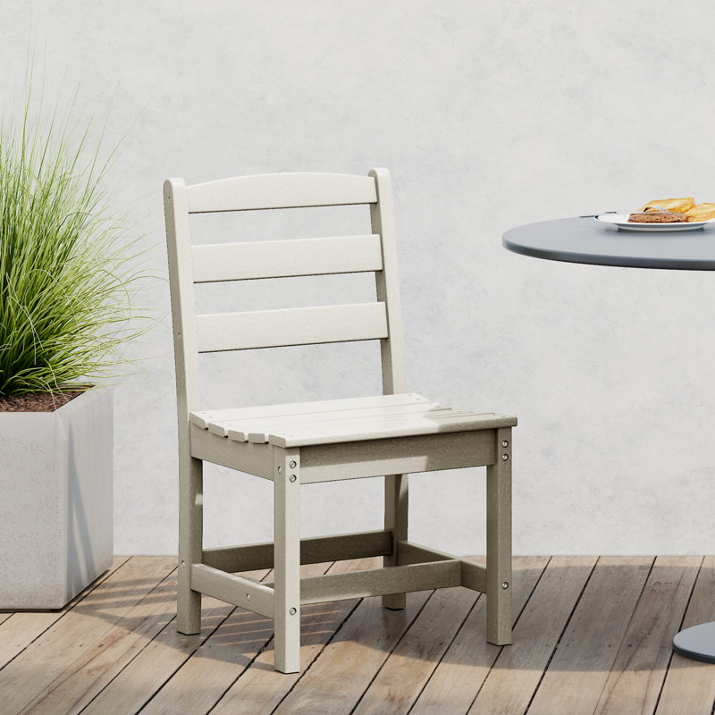 Chaise d'appoint de patio, Beige