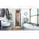 25" - 24" W x 72.62" H Pivot Semi-Frameless Shower Door