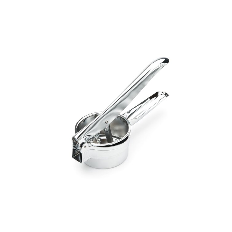 Silver Stainless Steel Potato Masher Ricer Fruit Juicer Vegetable Press