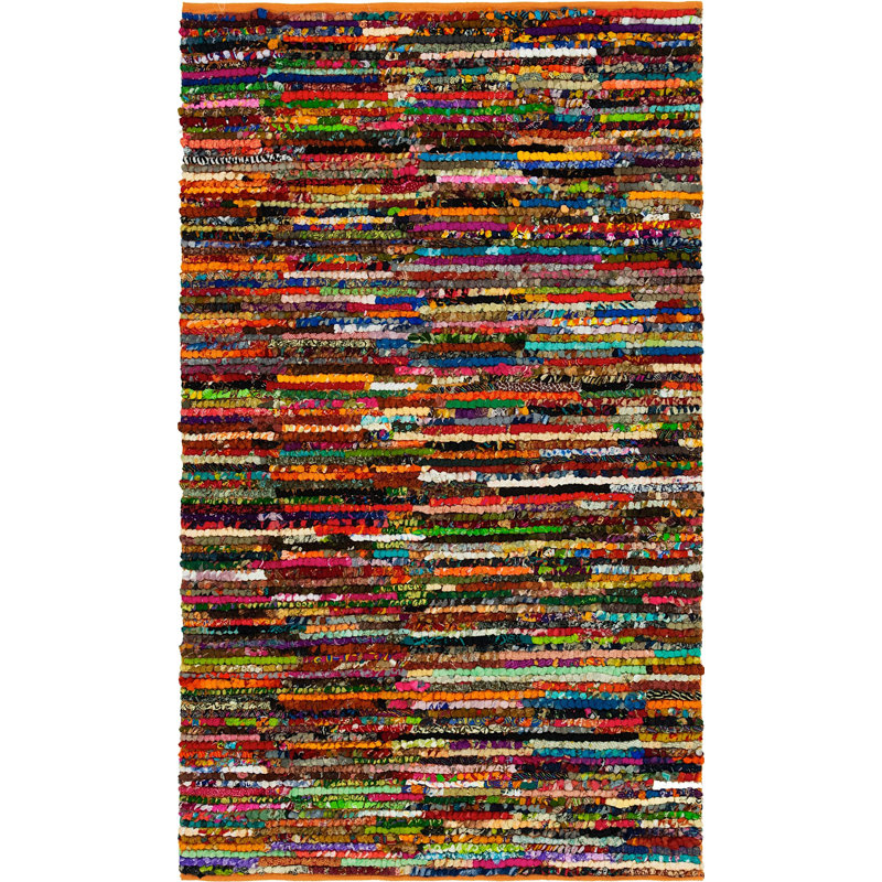 Tapis tressé Munford couleur Desert Burst, Rectangle de 5 pi x 8 pi