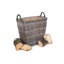 Fiskerton Wicker Log Storage Basket-1956493772