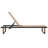 Arman Modern Outdoor Adjustable Rope Weave Chaise Lounge