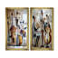 Groupe de jazz abstrait à New York - ensemble de 2 reproductions encadrées-556139793-783744901