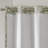 Julie Aqua Printed Botanical Blackout Single 50x95" Curtain Panel-520148571-520148570