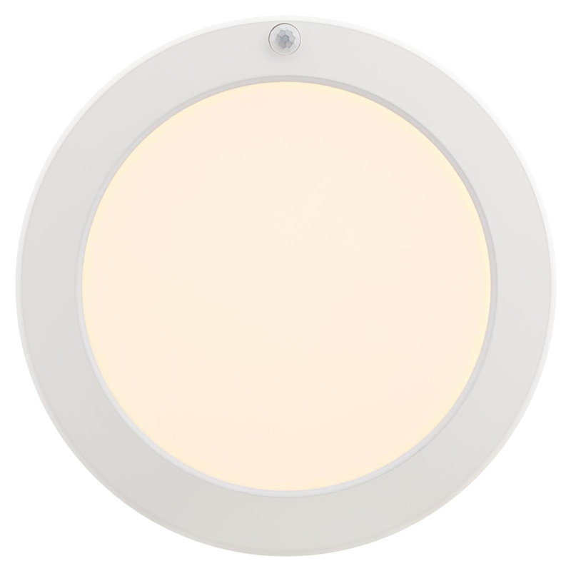 Acrylic LED Flush Mount, Selectable Color Temperature, 9-inch
