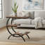 Table de bout industrielle en forme de C avec tablettes à 3 niveaux, petite table d'appoint pour salon, chambre à coucher et table de chevet-1530640382