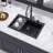 33'' L Drop-In Single Bowl Quartzite Kitchen Sink