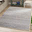 Tapis naturel / bleu en denim de coton / jute tissé à la main de 0,4 po Arria-22809236