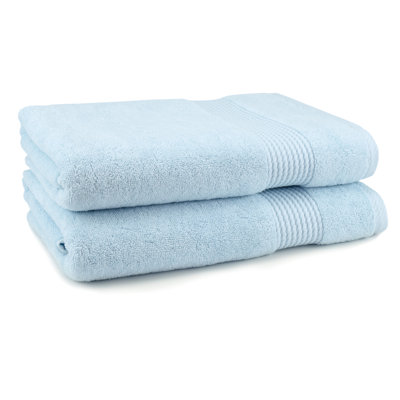 Ensemble de serviettes de bain en coton Adlena