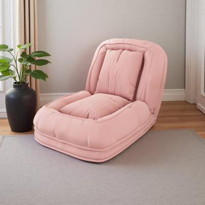 Lit rembourré pour chien pour adultes et animaux de compagnie, canapé-lit pliant avec 5 positions réglables et 2 coussins moelleux pour la chambre à coucher