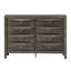 Commode, gris
