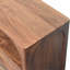 Console média en bois massif Arc-Line