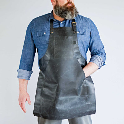Solid Colour Leather Grilling