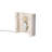 Eclipse Wall Lamp Stoneware Sm White
