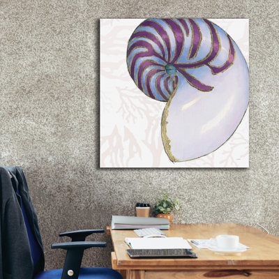 «Shimmering Shells 6» par James Wiens, art mural sur toile