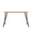 Jackie Writing Desk with Metal Hairpin Legs & Engineered Wood Top-349058000