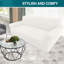 Polyester Box Cushion Sofa Slipcover