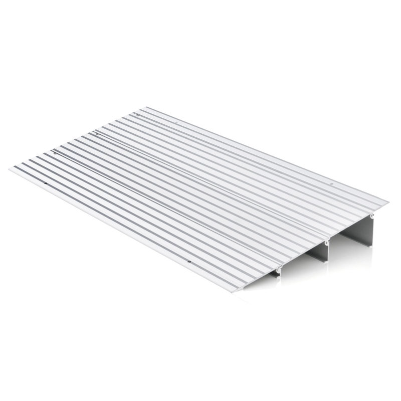 Threshold Ramps For Doorways, Adjustable Aluminium Threshold For Exterior Doors, 10cm H x 90.1cm L x 18cm W