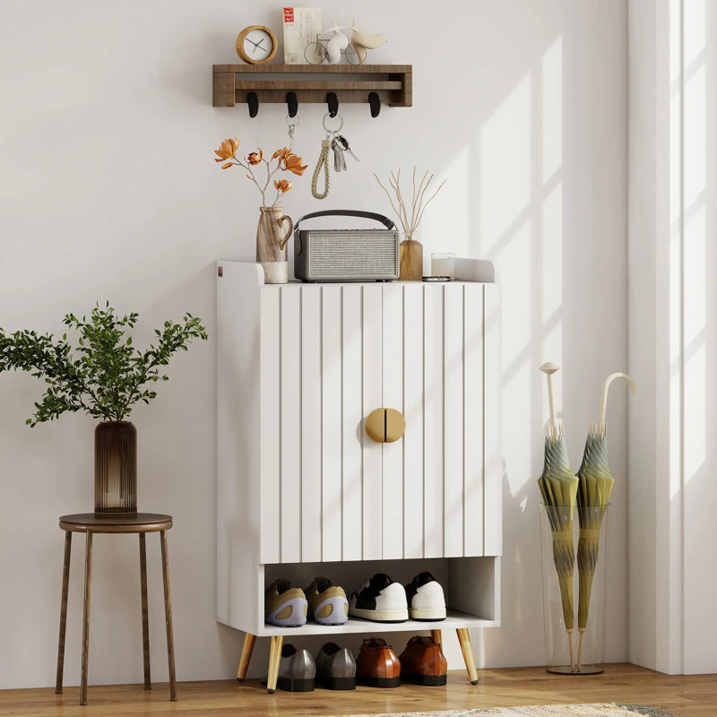 15 Pair Shoe Storage Cabinet