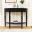 Console en bois avec tiroir et tablette-1095167735