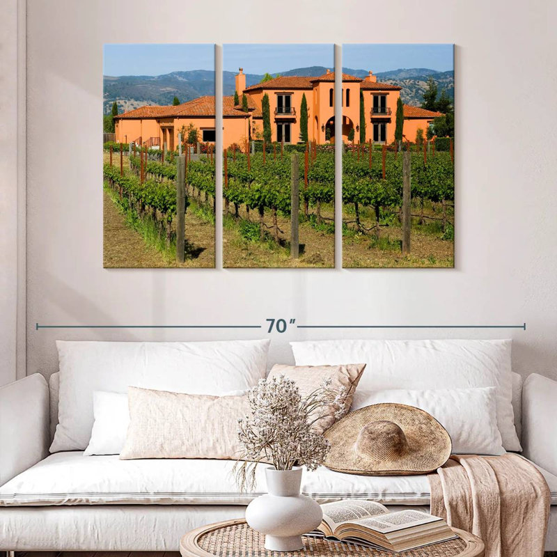 Alvord Winery At Sunset, H 32 po x l 50 po