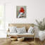 Red Bird I by Erin McGee Ferrell Framed Canvas Wall Art Print-839957160