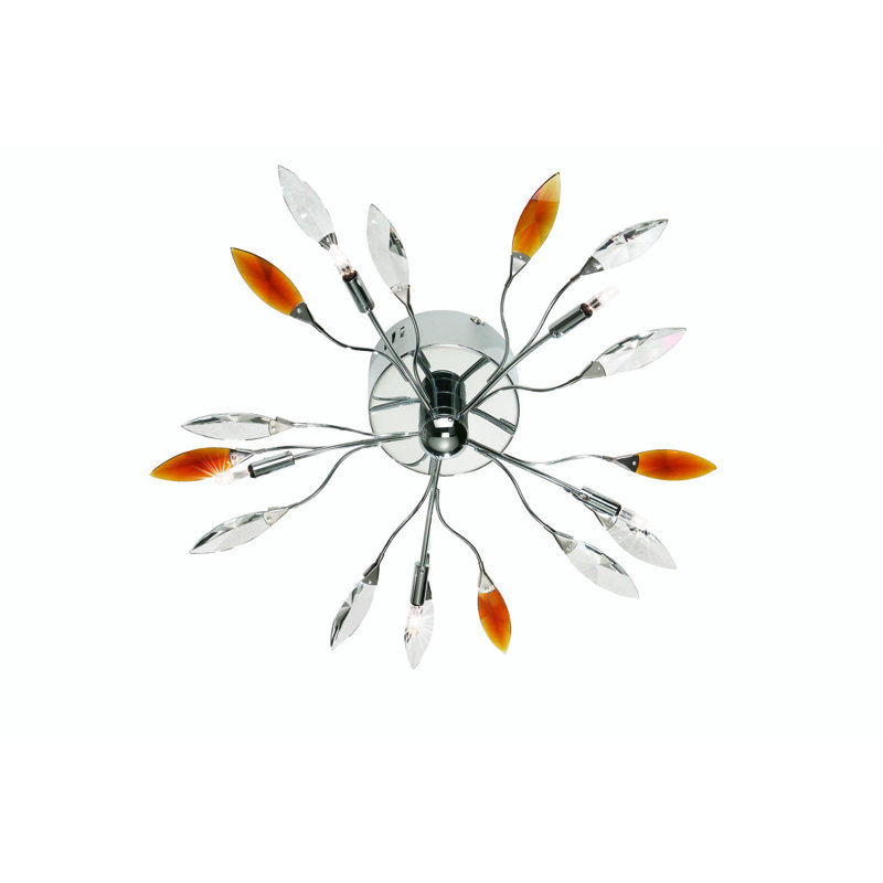 5 Light Semi Flush Mount