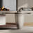  Modern Farmhouse Wood Round Coffee Table With Drawer And Accent End Table