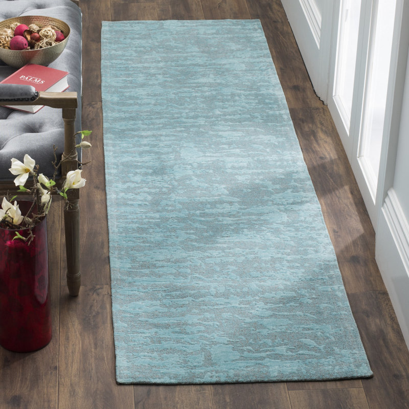 Funke Hand Loomed Performance Abstract Rug, Runner 2'3" x 6'