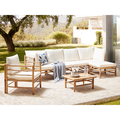 CERRETO 6 - Person Garden Lounge Set with Cushions