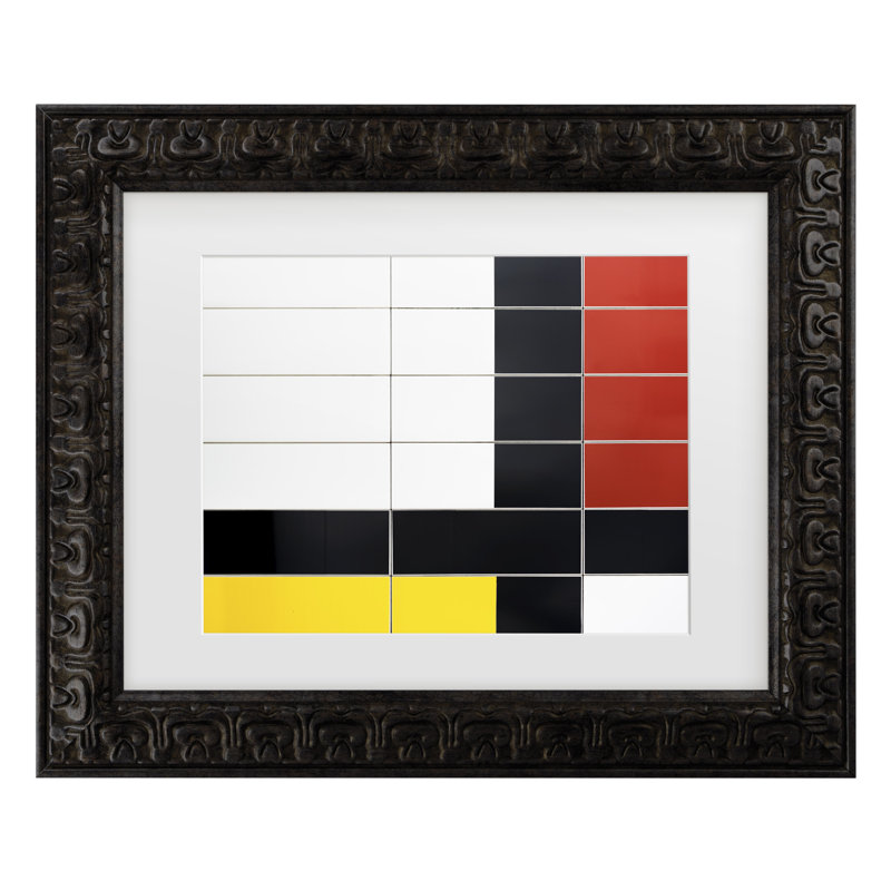 Art encadré «ologia bologrio », H 14,5 po x l 17,5 po