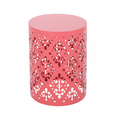 Outdoor Metal End Table -Large