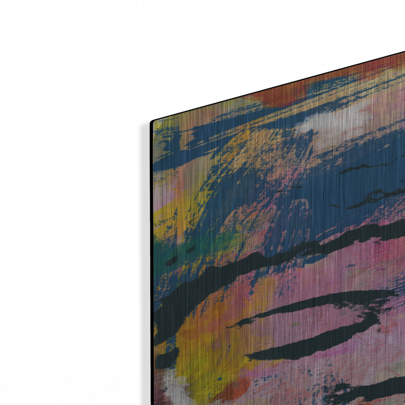 «Painted Buddha» par Linda Woods, H 36 po x l 24 po