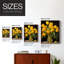 Reproduction encadrée FLORAL Series DCCVII - bois massif-1645574775-1645574777