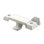 Prime-Line Sash Lock, Deep Offset Latch, 1/8 in. Projection, Fits Single and Double Hung Metal Windows, Diecast, White-Painted, (Single Pack)