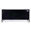 Hoxton Ribbed Glass Tv Stand