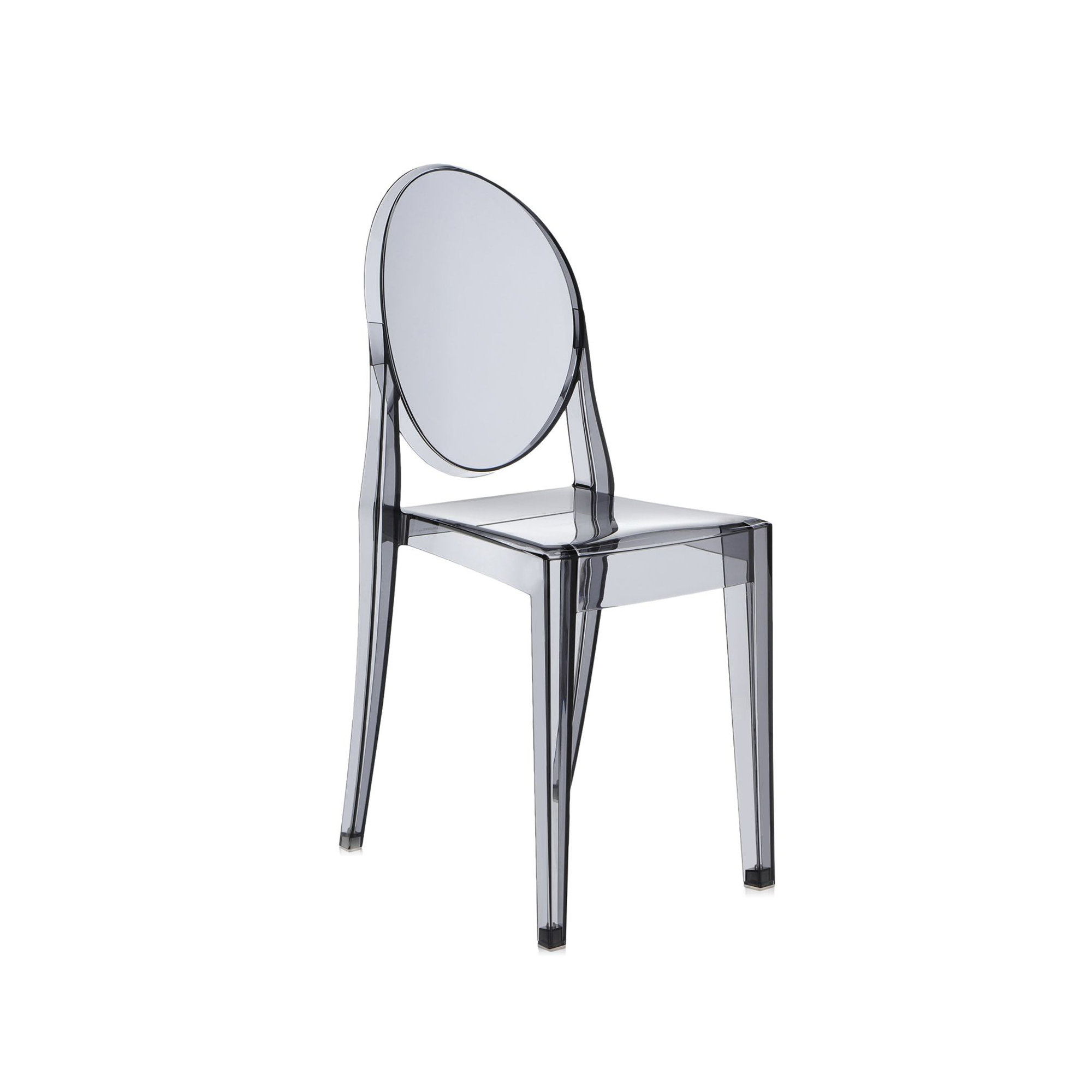 Victoria Ghost Chair, Smoke Gray