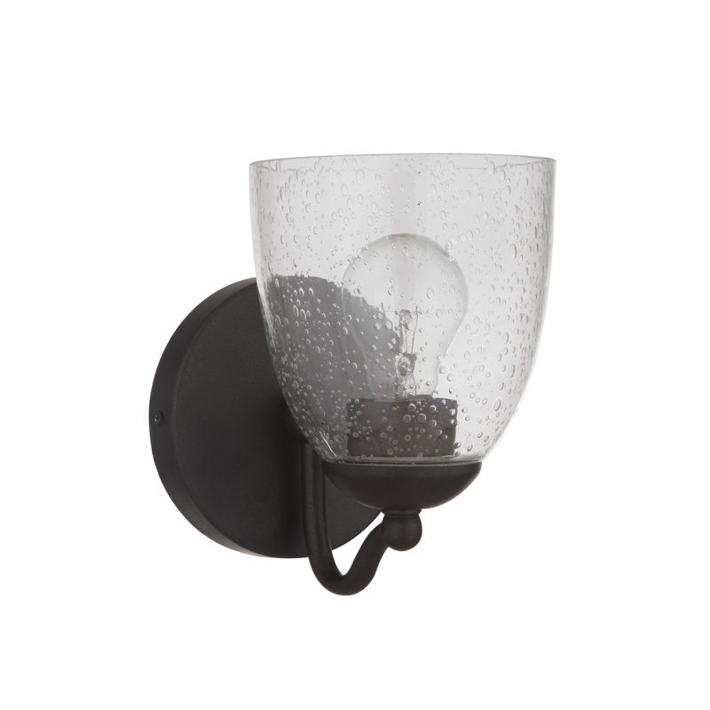 Appliquee à bras 1 lumière à intensité réglable Worley, Espresso