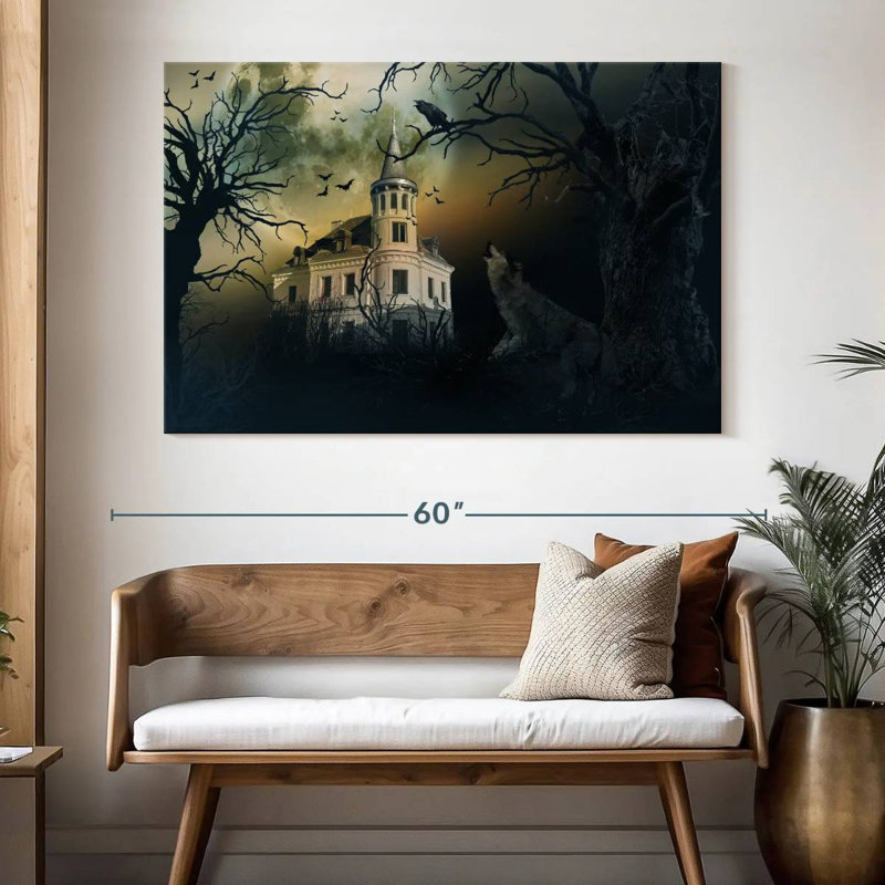 Hitzel Castle, 34" H x 51" W