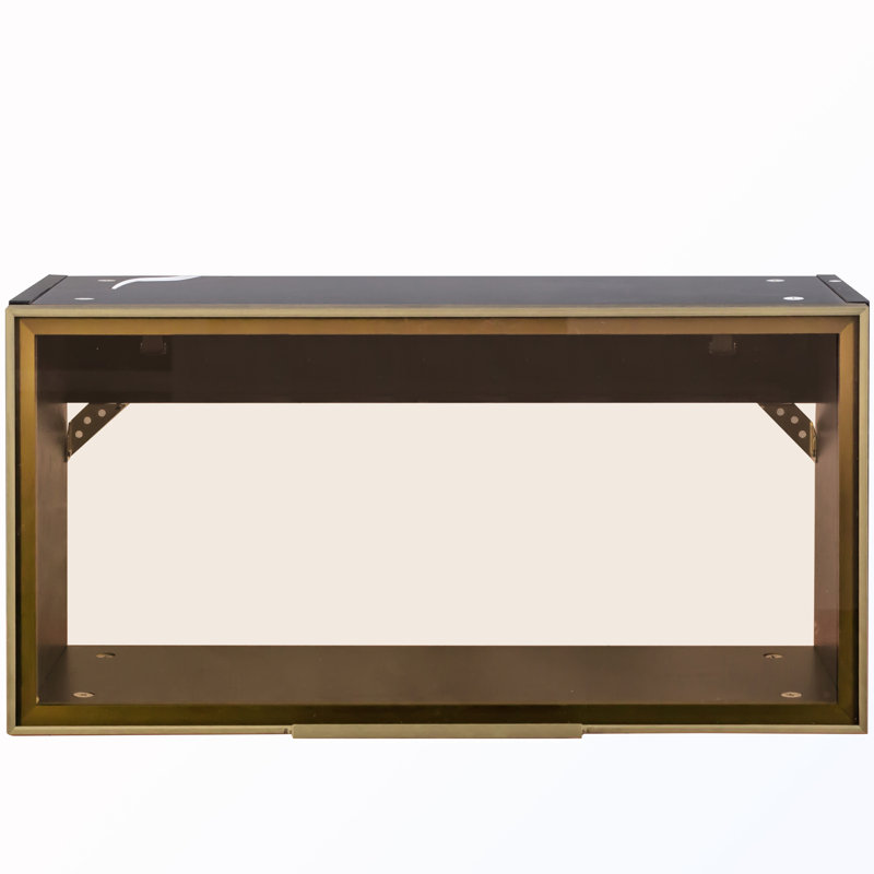 Armoire de rangement murale avec porte rabattable