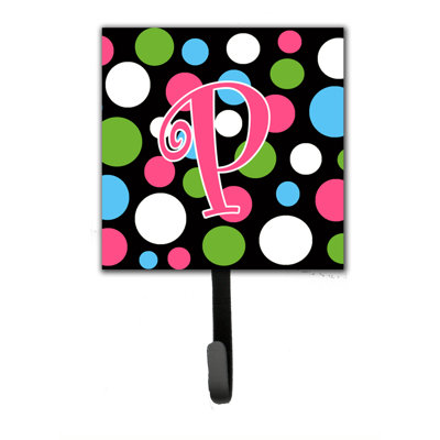 Crochet mural polkadot monogramme