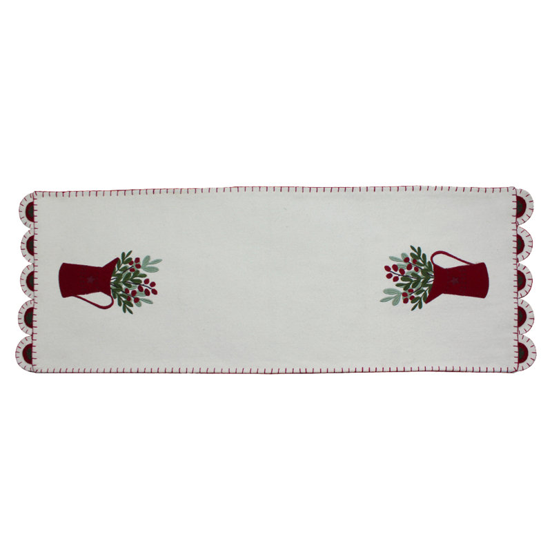 Rosalind Wheeler Holiday Pitcher Table Runner