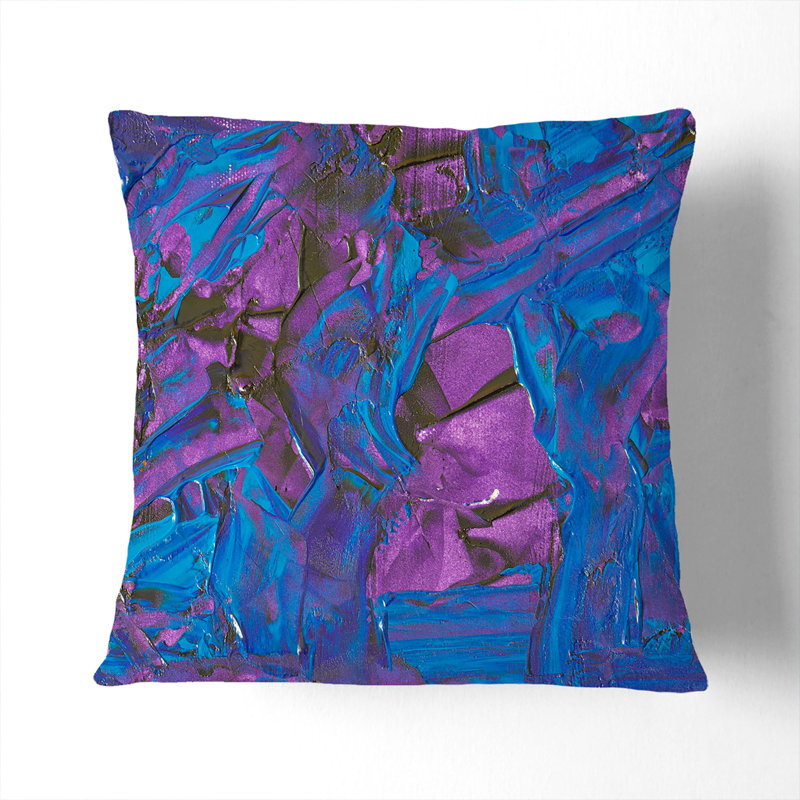 Abstract Square Cushion, 55 x 55 cm